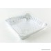Set of 6 Durable Foil Disposable Aluminum 7 3/8 x 7 3/8 Square Cake Pans With Lids (6) - B01M4NLCBL
